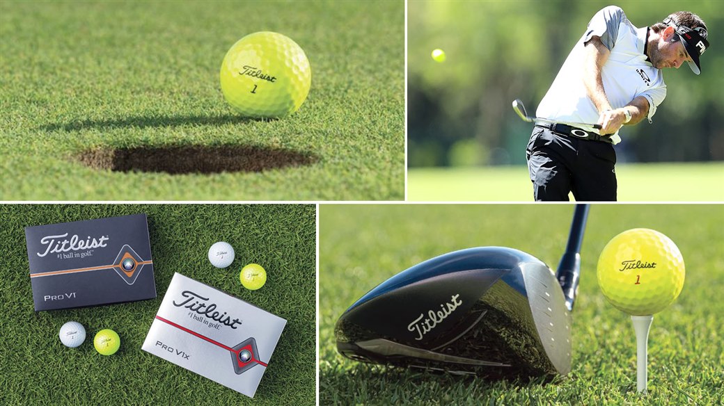titleist pro v1 yellow